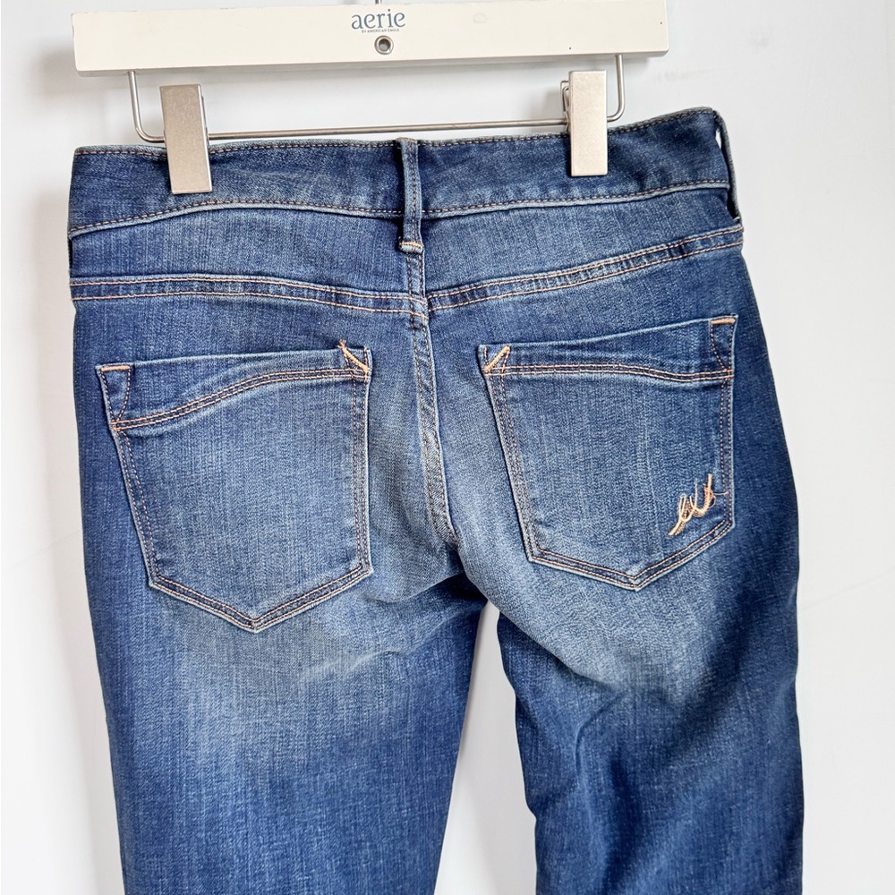 NWT Express Distressed Low Rise Legging Jean Size 00 - Picture 7 of 9